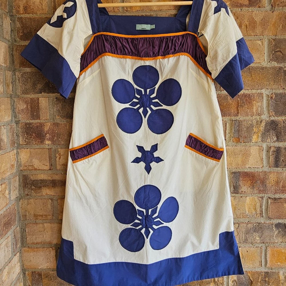 Squareneck Ivory Dress